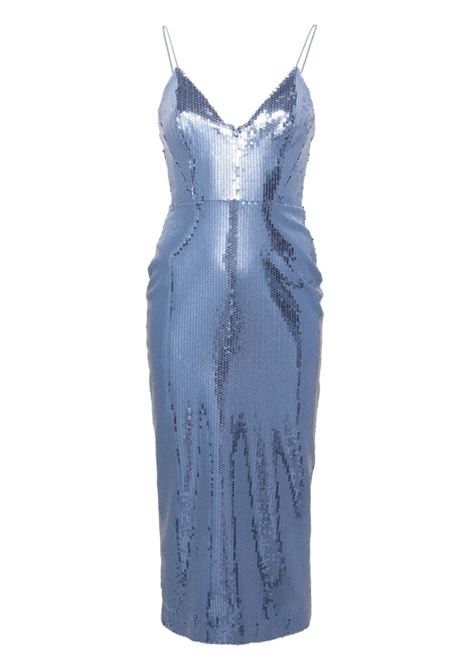 Abito midi con paillettes in blu Alex Perry - donna ALEX PERRY | D1302SS24PRWNKL